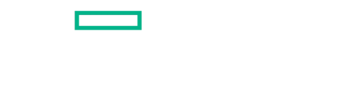 Hewlett Packard white logo
