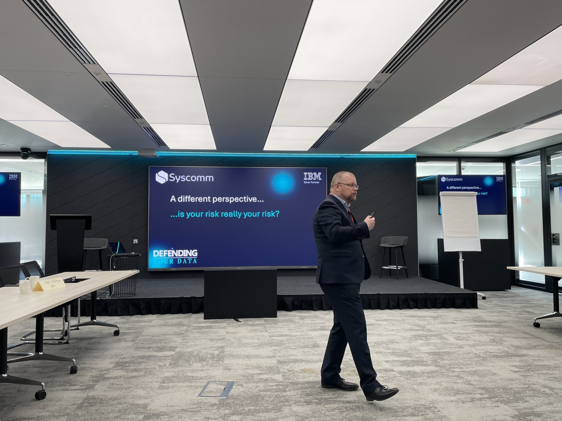 MW at IBM HQ