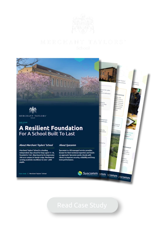 Merchant Taylors' School case study cover